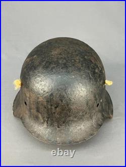 Original WWII German M-42 Steel Stahlhelm Helmet (426)