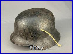 Original WWII German M-42 Steel Stahlhelm Helmet (426)