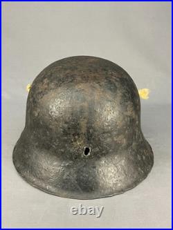 Original WWII German M-42 Steel Stahlhelm Helmet (426)