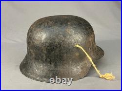 Original WWII German M-42 Steel Stahlhelm Helmet (426)