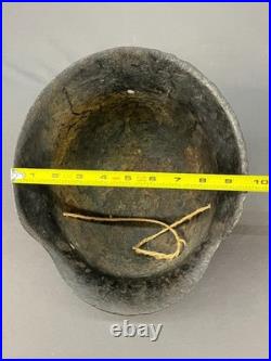Original WWII German M-42 Steel Stahlhelm Helmet (426)