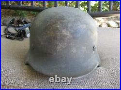 Original WWII German M40 Combat Helmet