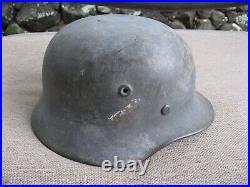 Original WWII German M40 Combat Helmet