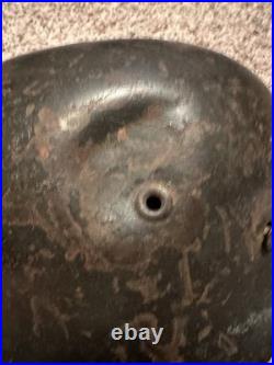 Original WWII German M40 Heer Helmet KIA With Liner