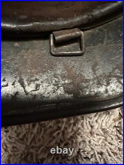 Original WWII German M40 Heer Helmet KIA With Liner