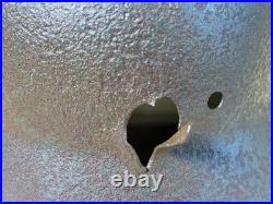 Original WWII German M40 Helmet Combat Damaged Eastern Front #204