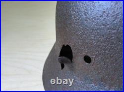 Original WWII German M40 Helmet Combat Damaged Eastern Front #204