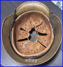 Original WWII German M40 Helmet WW2 Afrika Korps Original WWII German M40 Helmet WW2 Afrika Korps