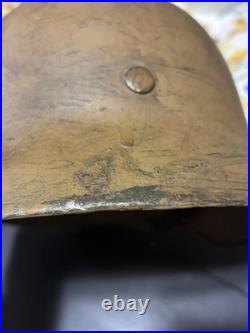 Original WWII German M40 Helmet WW2 Afrika Korps Original WWII German M40 Helmet WW2 Afrika Korps