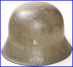 Original WWII German Military M42 EF64 Stahlhelm Helmet with Liner