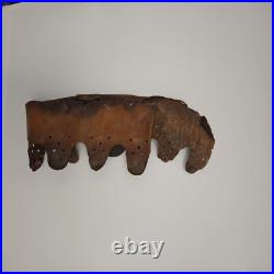 Original WWII WW2 German Stahlhelm Helmet Liner 1940 Stamped Leather militaria