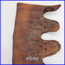 Original WWII WW2 German Stahlhelm Helmet Liner 1940 Stamped Leather militaria