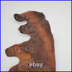 Original WWII WW2 German Stahlhelm Helmet Liner 1940 Stamped Leather militaria