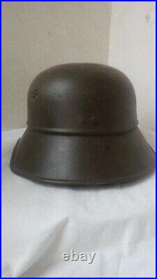 Original WWII WWI German Helmet M 16 /M 18 Bulgarian Legion PVHZ
