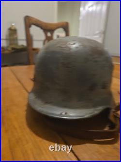 Original Ww2 German M35 Et64 1116 Helmet