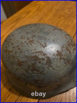 Original Ww2 German M35 Et64 1116 Helmet