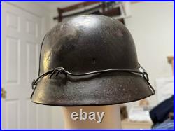 Original Ww2 German M35 Helmet Shell (SE66) Original Ww2 German M35 Helmet Shell (SE66)