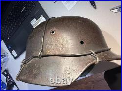 Original Ww2 German M35 Helmet Shell (SE66) Original Ww2 German M35 Helmet Shell (SE66)
