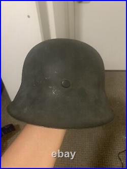 Original german ww2 m42 helmet NS66 Very Nice