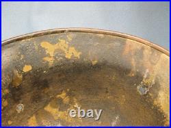 Orignal German WW2 M40 Camo Helmet Shell Size ET. 66