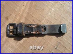 Otto Sindel Berlin 1929 Carbine Hook With Roller Buckle German Helmet Chinstrap