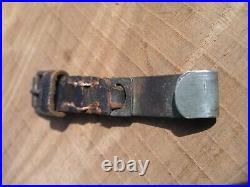 Otto Sindel Berlin 1929 Carbine Hook With Roller Buckle German Helmet Chinstrap