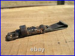 Otto Sindel Berlin 1929 Carbine Hook With Roller Buckle German Helmet Chinstrap