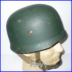 Paratrooper Helmet Gsg9 West German Ww2 Fallschirmjager Elite Special Forces Old