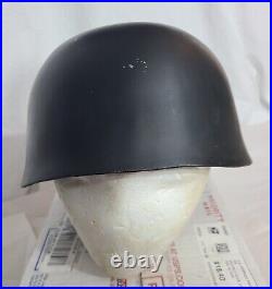 Post WW2 German M38 Paratrooper Fallschirmjager Helmet Stahlhelm Sz. 71