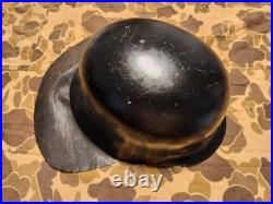 Post War German M34 Fire Fighter Helmet Excellent Condition