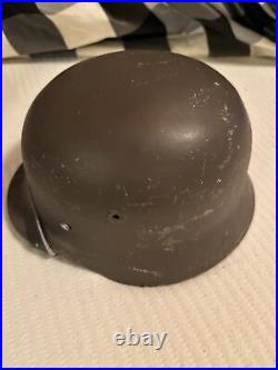 Post World War II German-made helmets