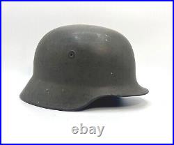 RARE German Bundeswehr M35-50 1951 BSG Helmet of named Spanish Guard Volunteer