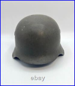 RARE German Bundeswehr M35-50 1951 BSG Helmet of named Spanish Guard Volunteer