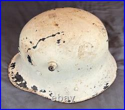 RARE Irish Defense Forces Vickers M1927 Helmet German Style Stahlhelm WW1 WW2