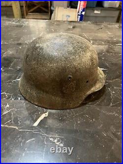 RARE Original Relic Condition World War 2/WW2 German Helmet Shell