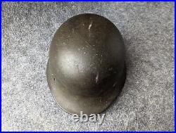 RARE WW2 Field'Heavy Pour' German M40 Helmet