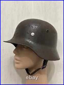 Rare Helmet M35 German Helmet M35 WW2 Combat helmet M 35 WWII rare size 60