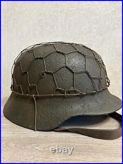 Rare Helmet M35 German Helmet M35 WW2 Combat helmet M 35 WWII rare size 68