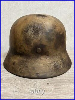 Rare Helmet M35 German Helmet M35 WW2 Combat helmet M 35 WWII rare size 68