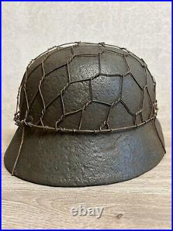 Rare Helmet M35 German Helmet M35 WW2 Combat helmet M 35 WWII rare size 68