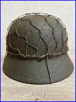 Rare Helmet M35 German Helmet M35 WW2 Combat helmet M 35 WWII rare size 68