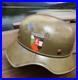 Rare-Original-WWII-WWI-German-Helmet-M16-18-Bulgarian-legion-PVHZ-EUC-01-qff