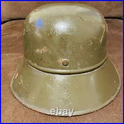 Rare Original WWII WWI German Helmet M16-18 Bulgarian legion PVHZ Good Condition Rare Original WWII WWI German Helmet M16-18 Bulgarian legion PVHZ Good Condition
