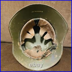 Rare Original WWII WWI German Helmet M16-18 Bulgarian legion PVHZ Good Condition Rare Original WWII WWI German Helmet M16-18 Bulgarian legion PVHZ Good Condition