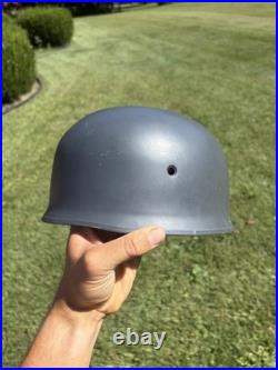 Rare Original West German Experimental Fallschirmjäger Helmet Shell Prototype