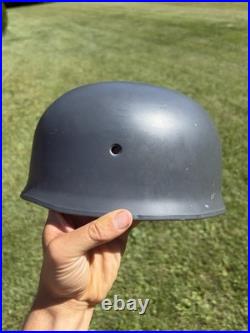 Rare Original West German Experimental Fallschirmjäger Helmet Shell Prototype