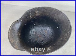 Rare WW2 WW1 German Helmet Fixed Bale m16 Austrian Camouflage 41S10