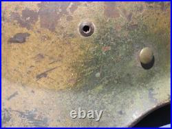 Rare Ww2 German Tri-color Camo M35 Helmet Named Battle Veteran Camo Helmet Rare Ww2 German Tri-color Camo M35 Helmet Named Battle Veteran Camo Helmet