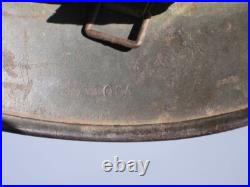 Rare Ww2 German Tri-color Camo M35 Helmet Named Battle Veteran Camo Helmet Rare Ww2 German Tri-color Camo M35 Helmet Named Battle Veteran Camo Helmet