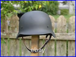 Refurbished WWII German M40 Helmet